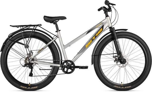 Велосипед SITIS ANY Regit 7SP 27,5" (2026) Grey-Orange-Black