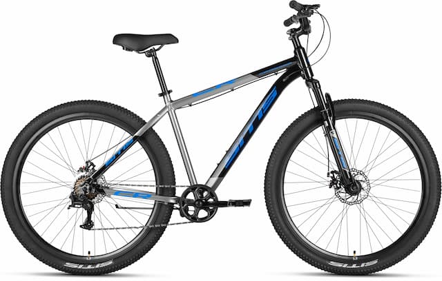 Велосипед SITIS CROSSER 7SP 29" (2026) Black-Grey-Blue