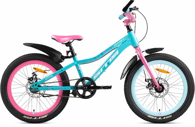 Велосипед SITIS DAISY Regid 1SP 20" (2026) Blue-Purple-White