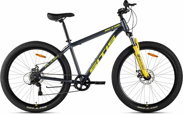 Велосипед SITIS FLASH 7SP 27,5" (2026) Grey-Yellow-Black