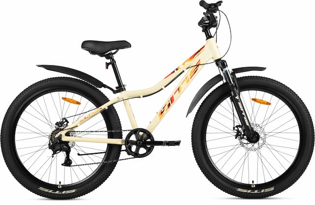 Велосипед SITIS LUNA 7SP 26" (2026) Beige-Orange-Black