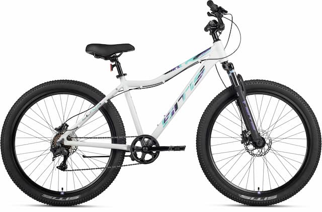 Велосипед SITIS LUNA 7SP HD 27,5" (2026) White-Tuquoise-Black