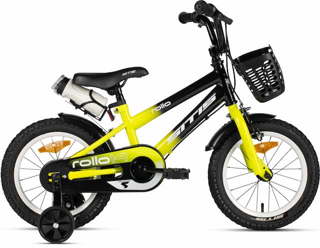 Велосипед SITIS ROLLO 14 (2026) Black-Yellow