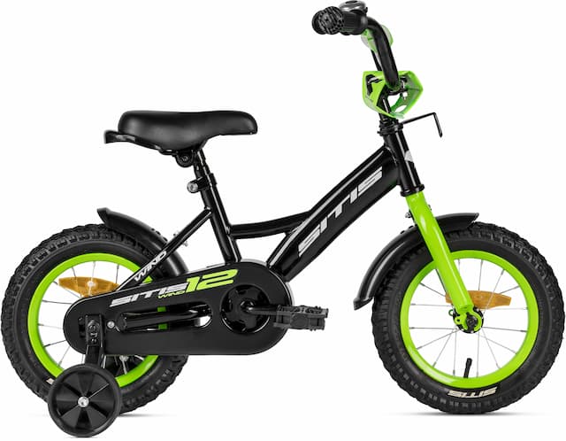 Велосипед SITIS WIND 12" (2026) Black-Green