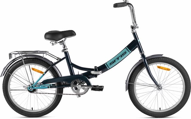 Велосипед SITIS POINT 1S SPT-20-SS" (2026) Black-Turquoise