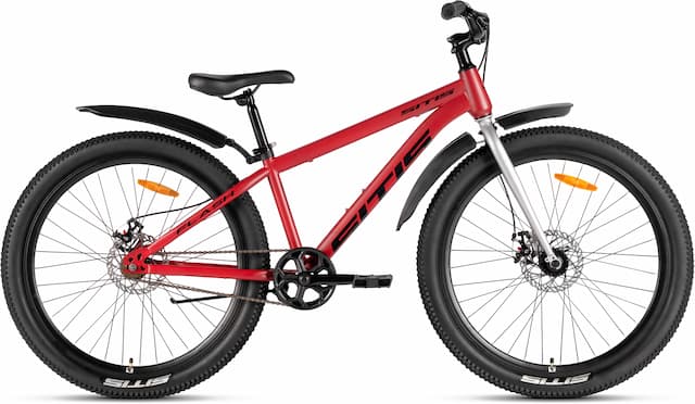 Велосипед SITIS Flash RIGID 1SP 26" (2026) Red-Black