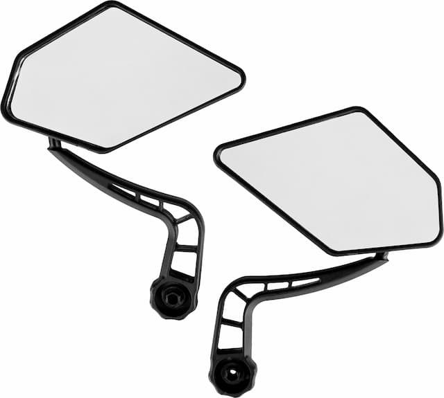 Комплект зеркал STS Anti-scratch BM129 80x130 мм BarEnd Setup