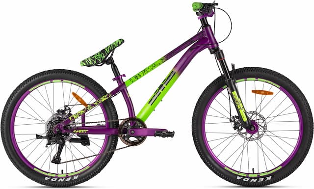 Велосипед SITIS SHIFT 24" (2026) Green-Purple
