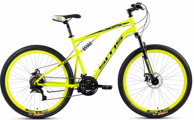 Велосипед SITIS ICON 7SP 27,5" (2025) Neon Green-Black