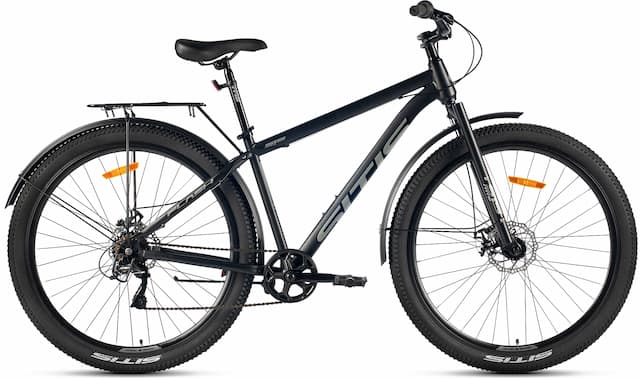 Велосипед SITIS FLASH Regid 7SP 29" Black-Grey