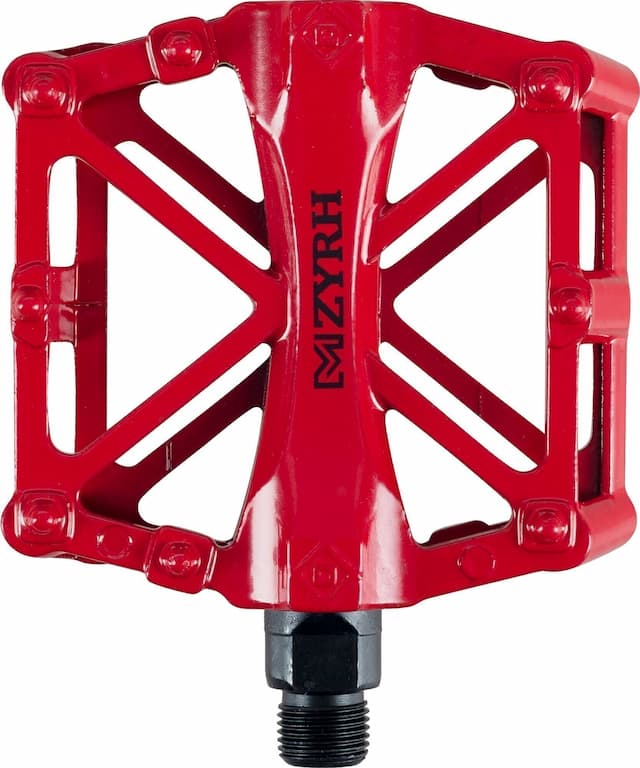 Педали STS KP-1021 Aluminum Alloy Steel Axle красный
