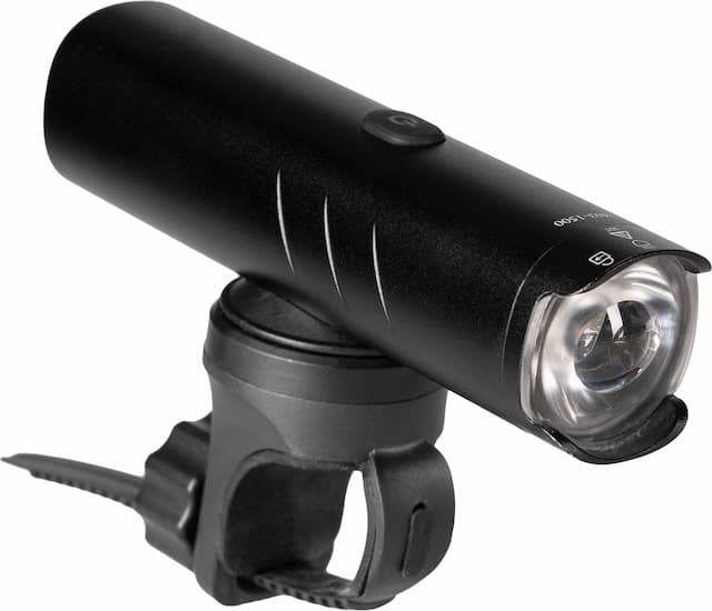 Фара передняя STS W&M M03-1500, LED-Luminus, 4500 mAh, IP66 Black