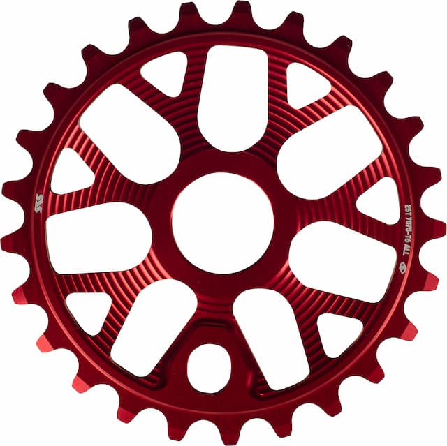 Звезда STS для BMX LC25 25T Alum 7075-T6 CNC красный