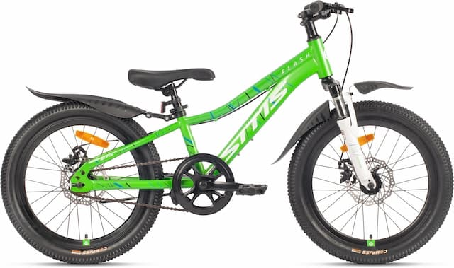 Велосипед SITIS FLASH 1SP 20" (2023) Green-White