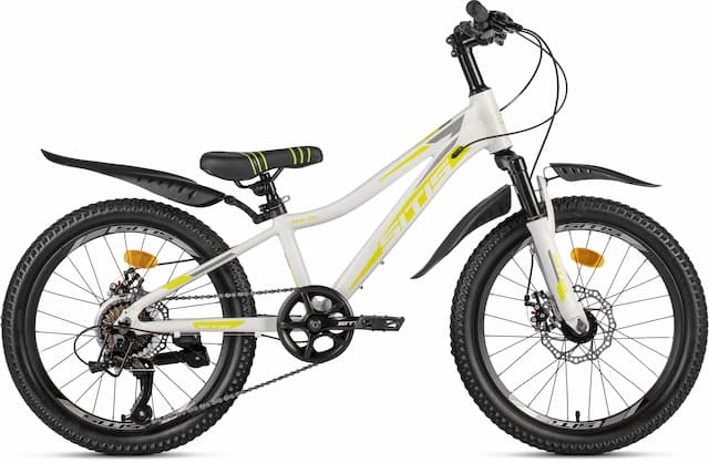 Велосипед SITIS ALD 7SP 20" (2025) White-Lemon