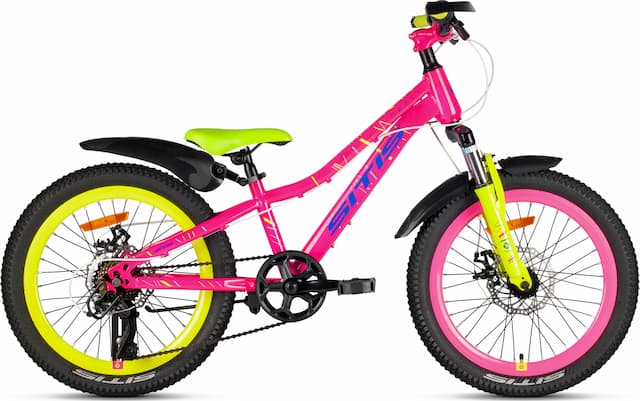Велосипед SITIS DAISY 7SP 20" (2024) Purple-Green-Navy