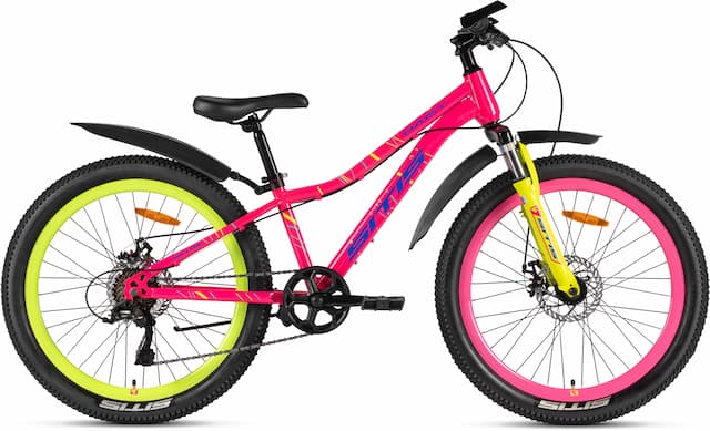 Велосипед SITIS Daisy 7SP 24" (2026) Purple-Green