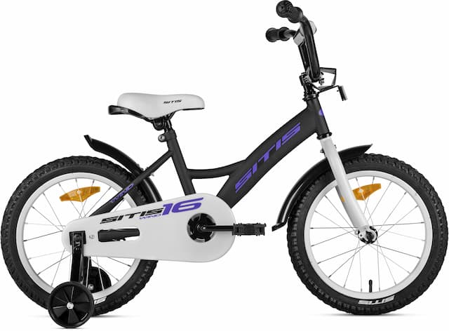 Велосипед SITIS WIND 16 (2025) Black-Purple