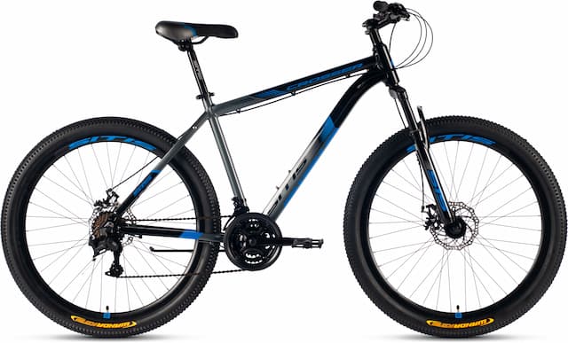 Велосипед SITIS CROSSER 7SP 27,5" (2024) Black-Grey-Blue