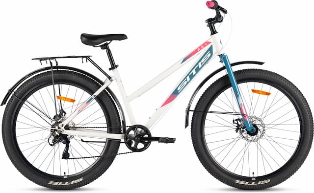 Велосипед SITIS ANY Regit 7SP 27,5" (2026) White-Grey-Pink