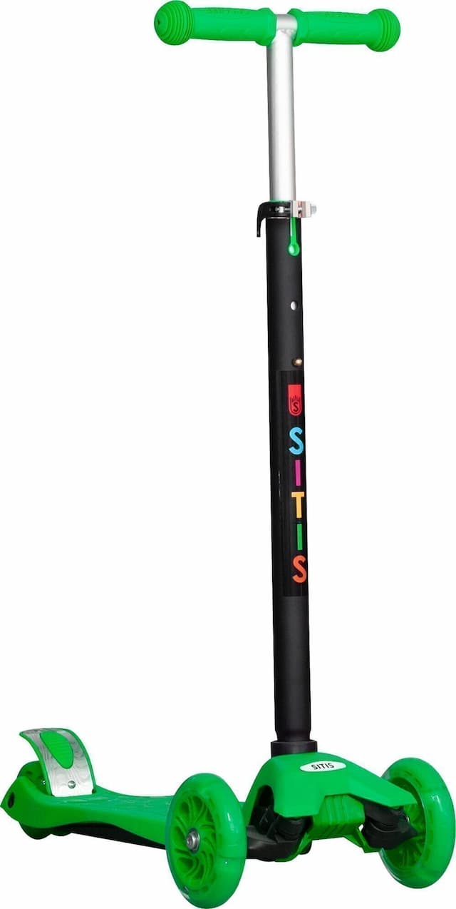 Самокат трехколесный SITIS STS610/19 (2020) зеленый