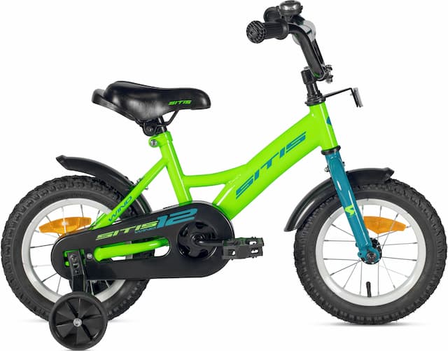 Велосипед SITIS WIND 12" (2024) Green-Blue