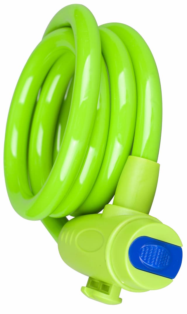 Велозамок STS BC-LK-TY588 с ключом зеленый