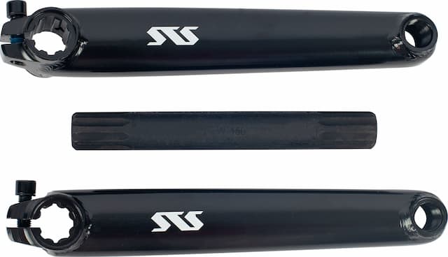 Комплект шатунов STS для BMX 25S 8T-19mm 175mm Black