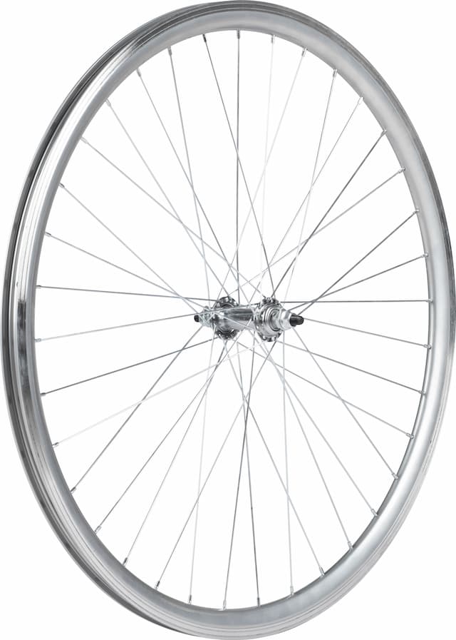 Колесо переднее  STS MRG 28" 36H 100мм серебро