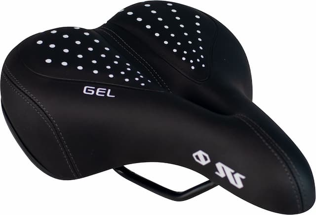 Седло STS 537BF 260x180мм GEL Black-White
