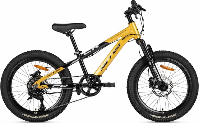 Велосипед SITIS CROSSER SCRHD2.1 20" (2025) Black-Yellow