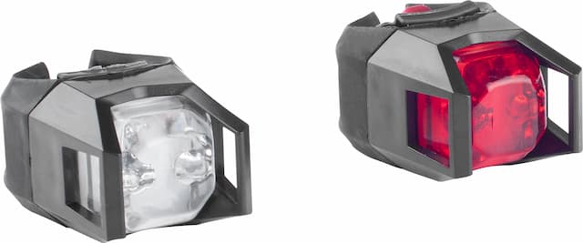 Комплект фонарей STS DC-007 красный свет черный