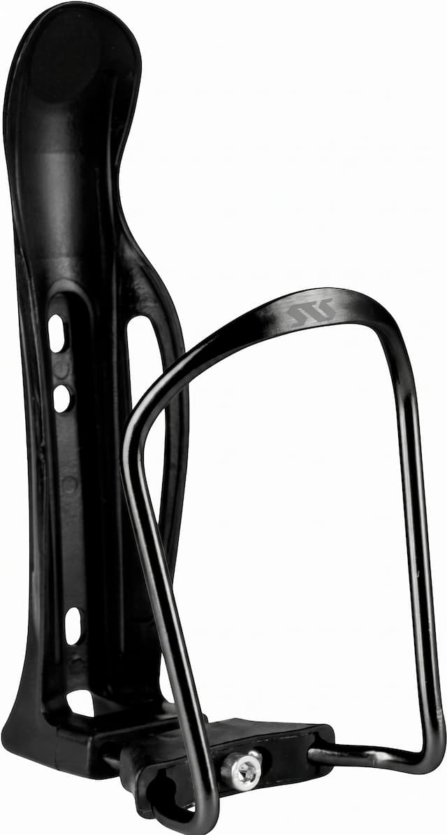 Флягодержатель STS BH9229 alloy+Plastic регулируемый черный