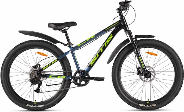 Велосипед SITIS CROSSER 7SP HD 26" (2026) Black-Blue-Green