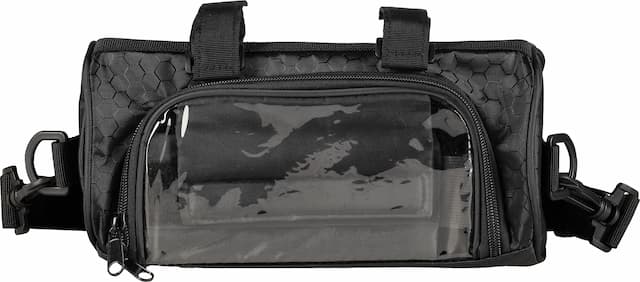 Сумка STS 83753 на руль c отделением для смартфона черный