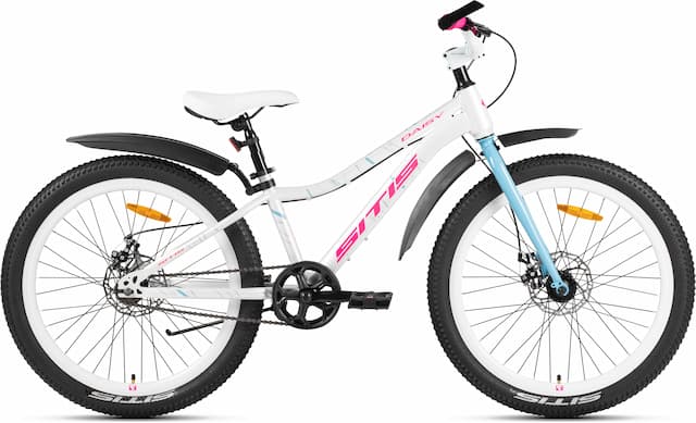 Велосипед SITIS DAISY Regid 1SP 24" (2026) White-Pink-Blue