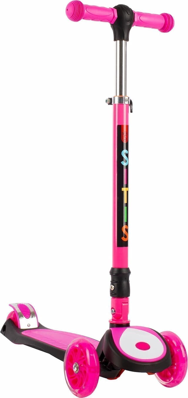 Самокат трехколесный SITIS STS-S925C розовый