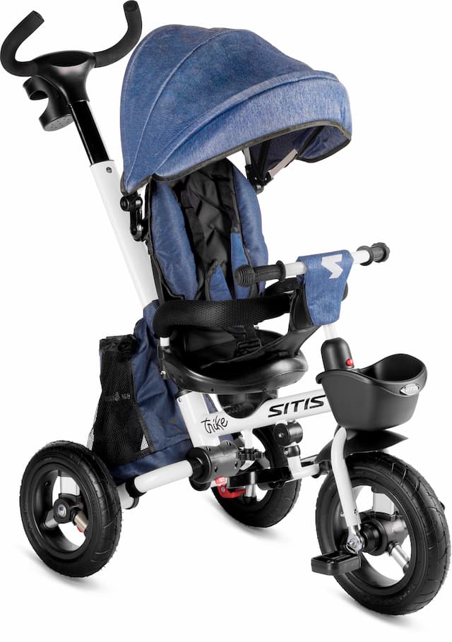 Велосипед трехколесный SITIS TRIKE (2024) темно-синий