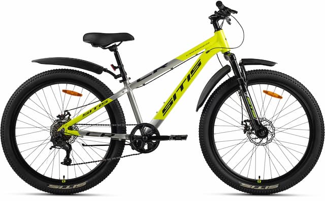 Велосипед SITIS CROSSER 7SP 26" (2025) Green-Grey-Black