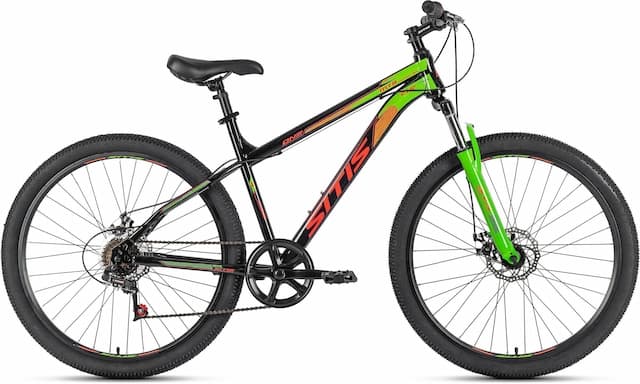 Велосипед SITIS ONE ONE27.5 27.5" (2023) Black-Green-Red