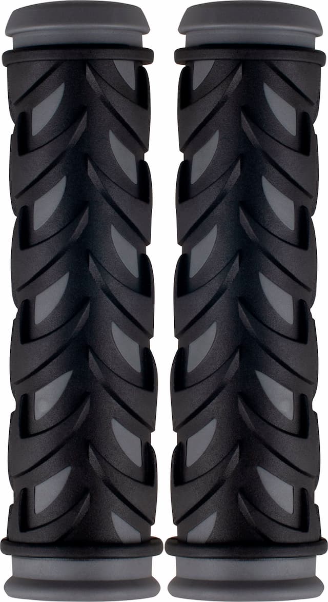 Грипсы STS G129 130мм Black-Grey