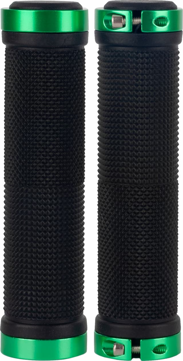 Грипсы STS STS-GR6491 lock-on 130мм Black-Green