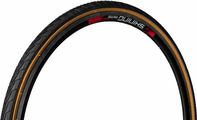 Велопокрышка STS HY-190 700x35C Logo коричневый борт