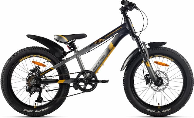 Велосипед SITIS CROSSER 20" (2024) Black-Grey-Bronze