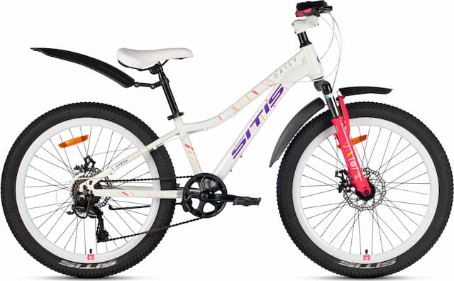 Велосипед SITIS DAISY 7SP 24" (2026) White-Pink