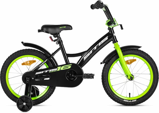 Велосипед SITIS WIND 16 (2025) Black-green
