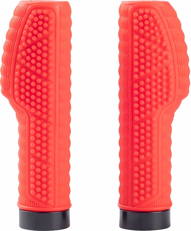 Грипсы SITIS STS-Y8006 Massage Pattern LckOn Red