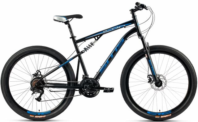 Велосипед SITIS ICON 7SP 27,5" (2025) Black-Blue