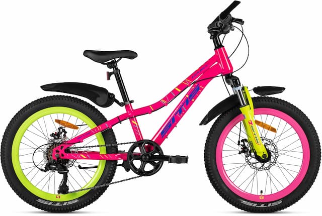 Велосипед SITIS DAISY SDSYMD 2.0 20" (2025) Pink-Blue-Yellow-Green
