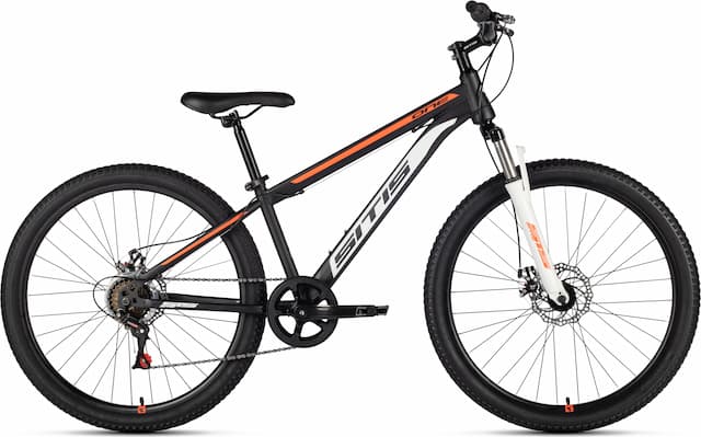 Велосипед SITIS ONE 600 26" (2024) черно-бело-оранжевый